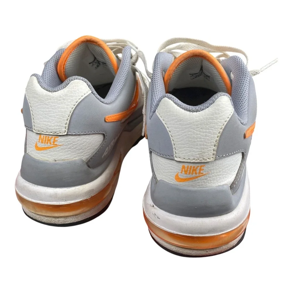 Nike Air Max LTD White‎ Orange Gray Sneakers Mens Size 8.5 Athletic Shoes SU